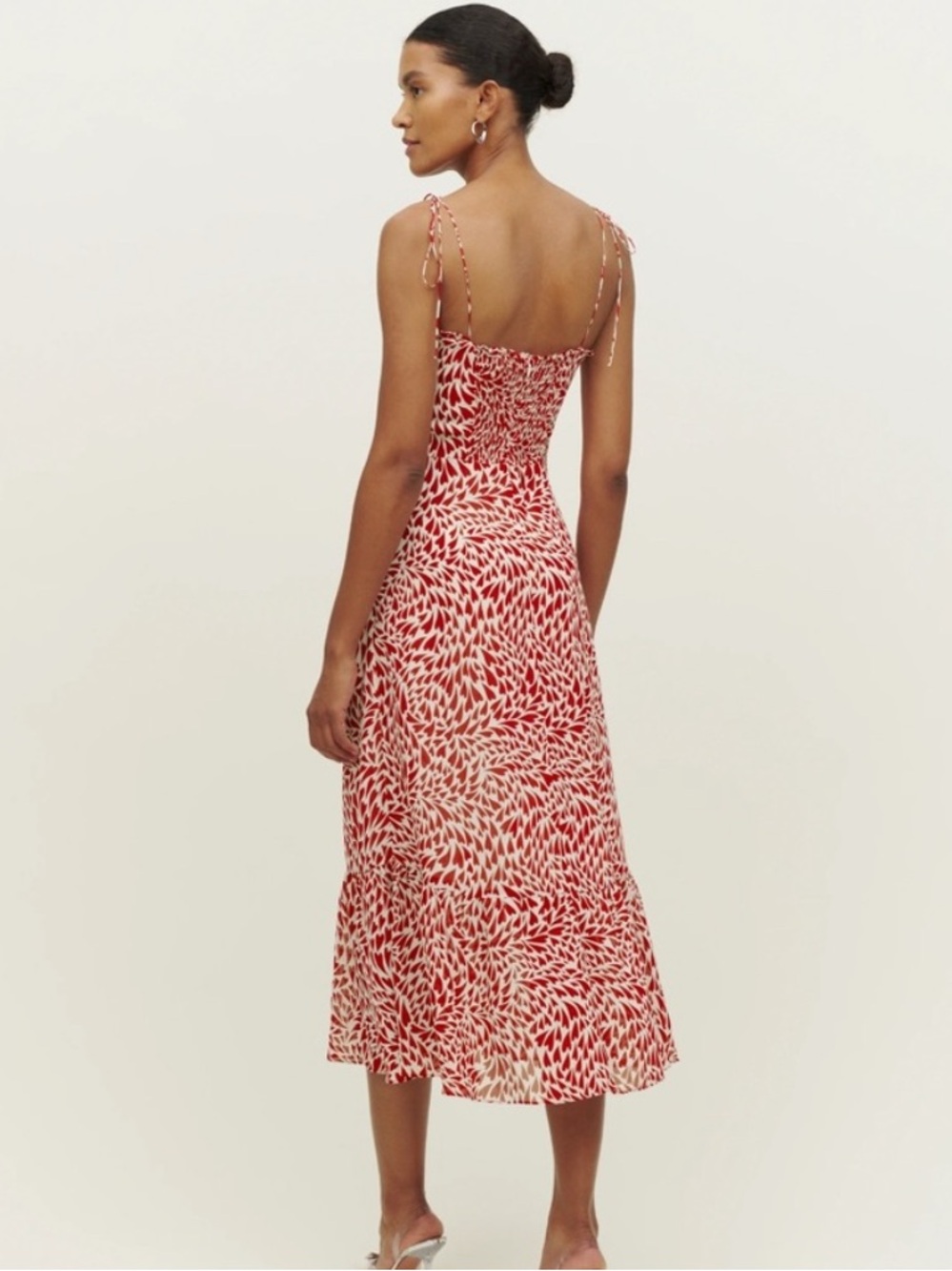 Reformation Enya hearts midi dress - Picture 4 of 10